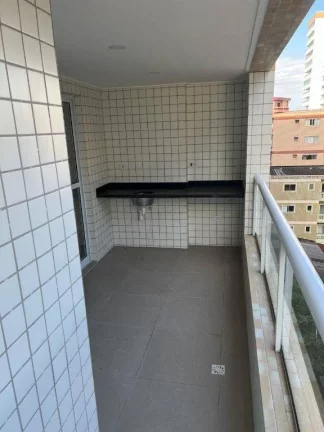 Imagem Apartamento com 2 dormitórios à venda, 74 m² por R$ 430.000,00 - Caiçara - Praia Grande/SP