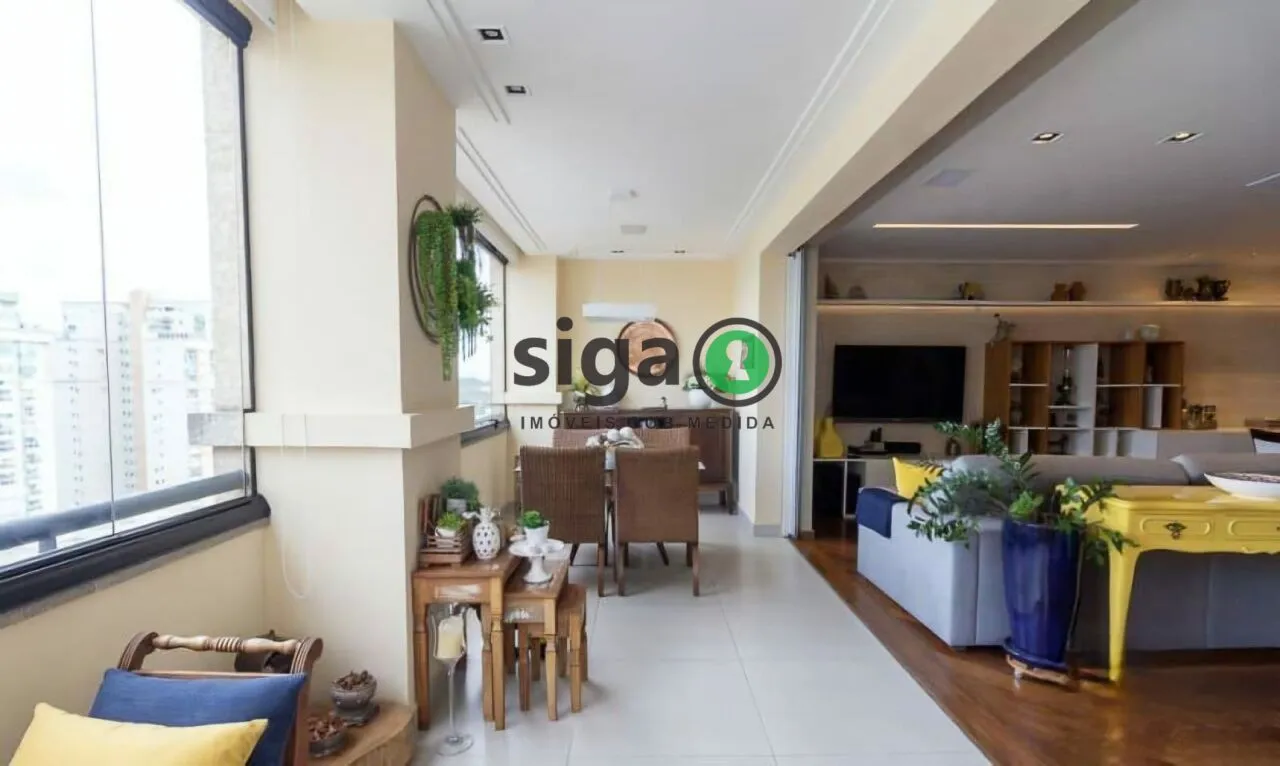 Imagem Apartamento Alto Padrão À Venda No Brooklin | 218 m² | Andar Alto | 4 Dormitórios (3 Suítes) | Varan
