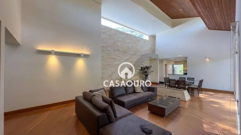 Imagem Casa com 4 suítes à venda, 397 m² por R$ 3.499.000,00 - Alphaville - Lagoa dos Ingleses - Nova Lima/MG