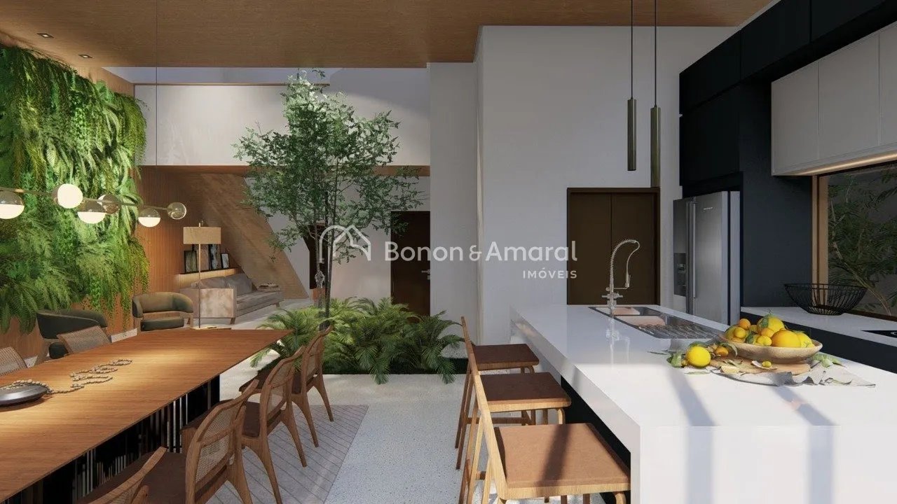 Imagem Casa à venda em condomínio em Paulínia, sobrado, em construção, 3 suites, escritório,living 2 ambientes, despensa,área gourmet integrada, 4 vagas, armários, cozinha,piscina,wc social e de serviço,aquecimento solar.