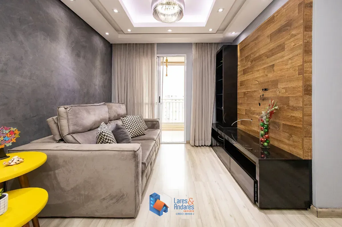 Imagem Apartamento para venda em Usina Piratininga com 3 quartos, sendo 1 suíte, 73m²
