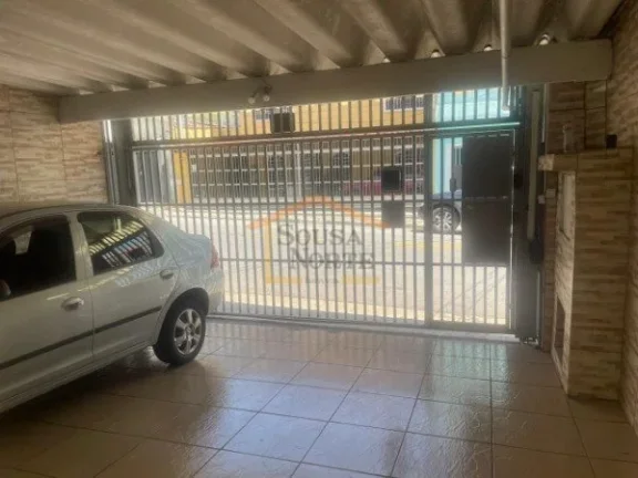 Imagem Sobrado 130m², dispõe de 2 dormitórios, sendo 1 suite, 2 banheiros, sendo um dele da edícula, sa...