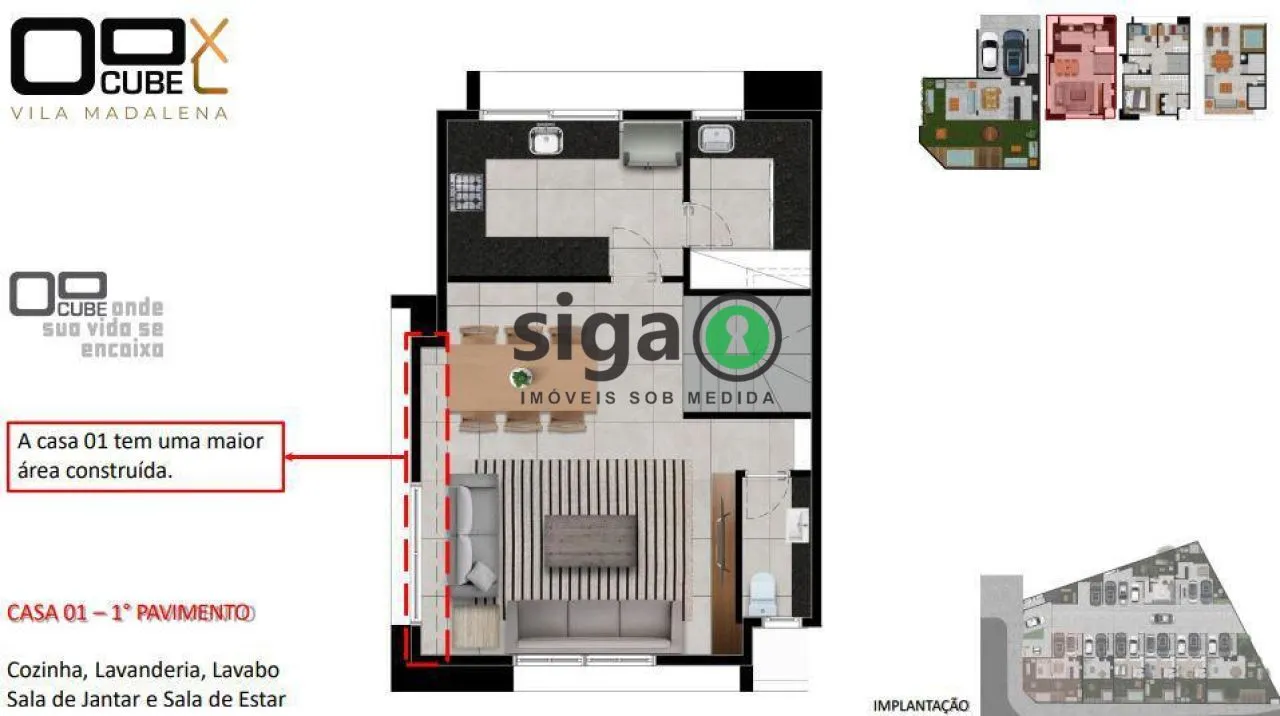 Imagem Casa em Condomínio para venda na Vila Madalena, São Paulo - SP