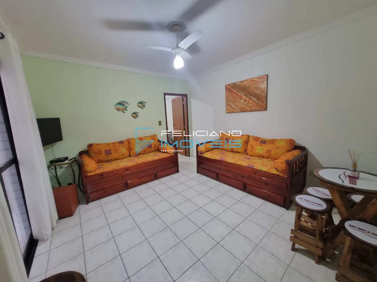Imagem Apartamento com 1 quarto, Canto do Forte, Praia Grande - R$ 390 mil, Cod: 7357