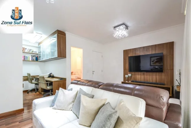 Imagem Apartamento à Venda No Alto da Boa Vista Com 3 Dormitórios e 2 Vagas - Varanda Gourmet