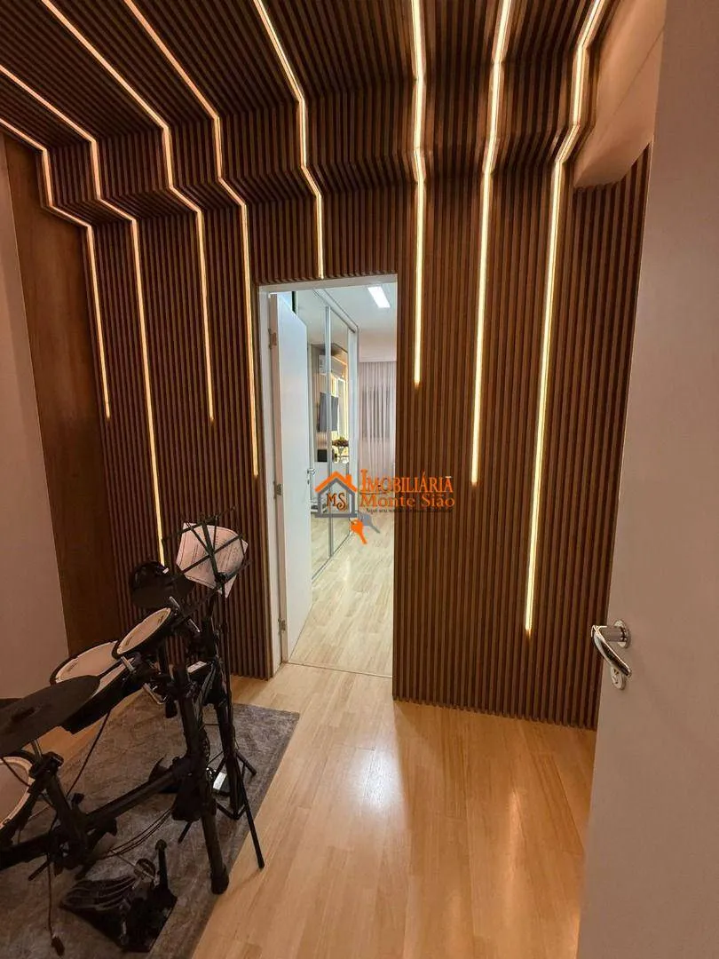 Imagem Apartamento com 3 dormitórios à venda, 177 m² por R$ 2.990.000,00 - Jardim Zaira - Guarulhos/SP