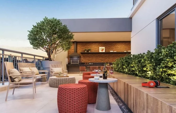Imagem Apartamento à Venda Em Moema Com 1 Dormitório - Em Obras - Studio