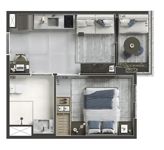 Imagem O Today Saúde é uma excelente opção para quem deseja comprar um apartamento com preço acessíve...