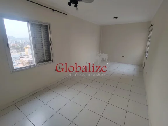 Imagem Sala living muito espaçosa e reformada em andar alto no bairro do José Menino em Santos (SP) por R$.285.000,00 !