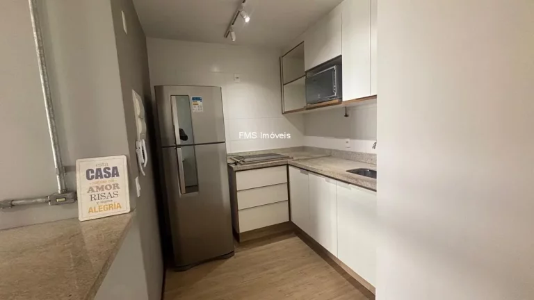 Imagem Apartamento à venda no Centro de São Paulo-SP: 1 quarto, 1 sala, 1 banheiro, 1 vaga de garagem, 46m² de área.