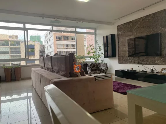 Imagem Apartamento com 3 dormitórios à venda, 137 m² por R$ 910.000,00 - Gonzaga - Santos/SP