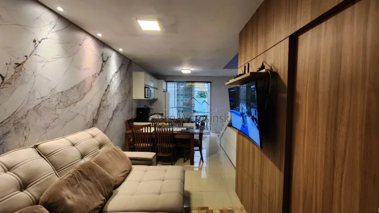 Imagem Apartamento saguacu com 3 suites e semi-mobiliado