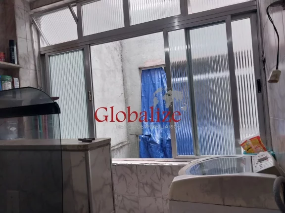 Imagem Apartamento com 2 dormitorios,1 banheiro, salão de festas, área de serviço e vaga no Embaré em Santos por R$ 310.000,00