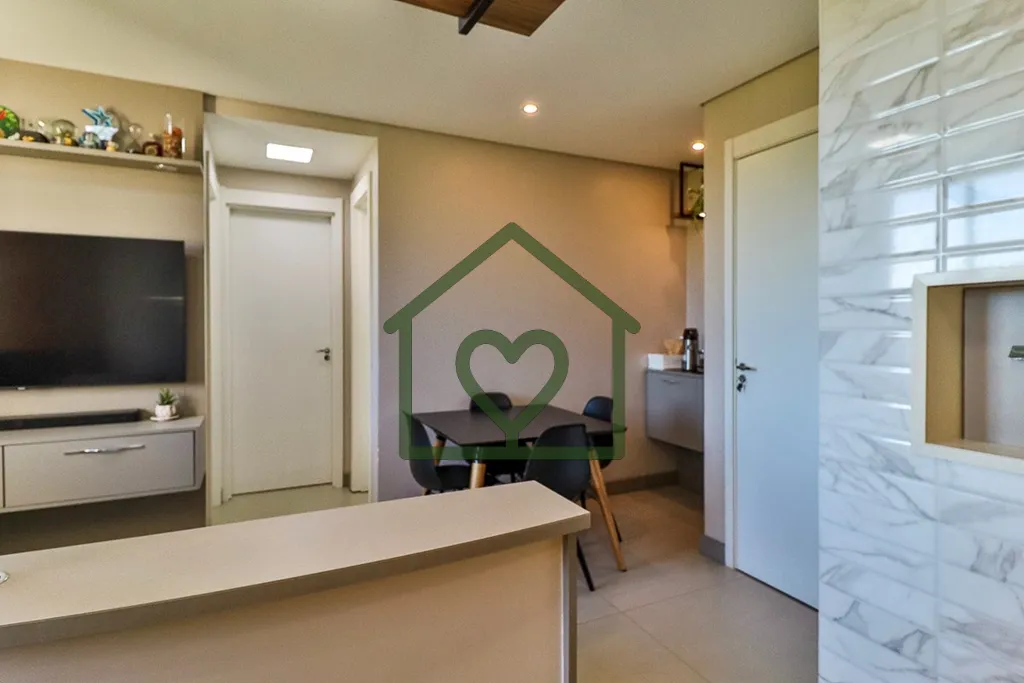 Imagem Excelente apartamento à venda no Vivaz Ecoville. 
Localizado na Alameda Três de Outubro, no bairro...