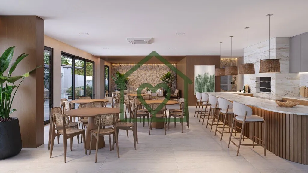 Imagem Um projeto exclusivo, com arquitetura autoral, verdadeiras mansões suspensas cercadas de muito verd...