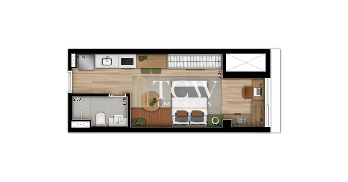 Imagem Apartamento à venda no bairro Moema - São Paulo/SP, Zona Sul