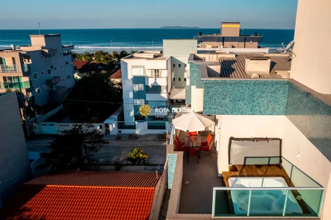 Imagem Costa do Atlântico Cobertura 3 suítes mobiliada à venda Praia Mariscal Bombinhas SC