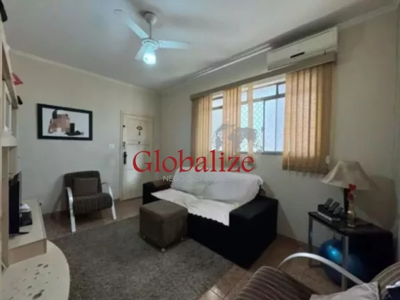 Imagem Apartamento a venda com 75m², 2 quartos, 1 banheiro, vaga de garagem por R$355.000,00 no Embaré em Santos