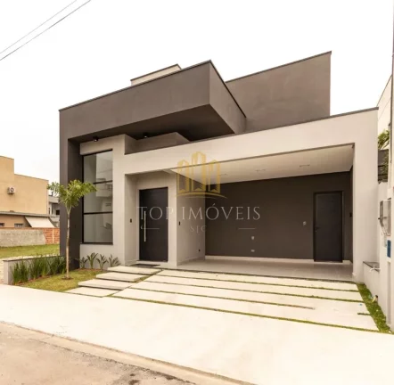 Imagem Magnifica casa Nova três dormitórios suite master espaço gourmet em condominio fechado