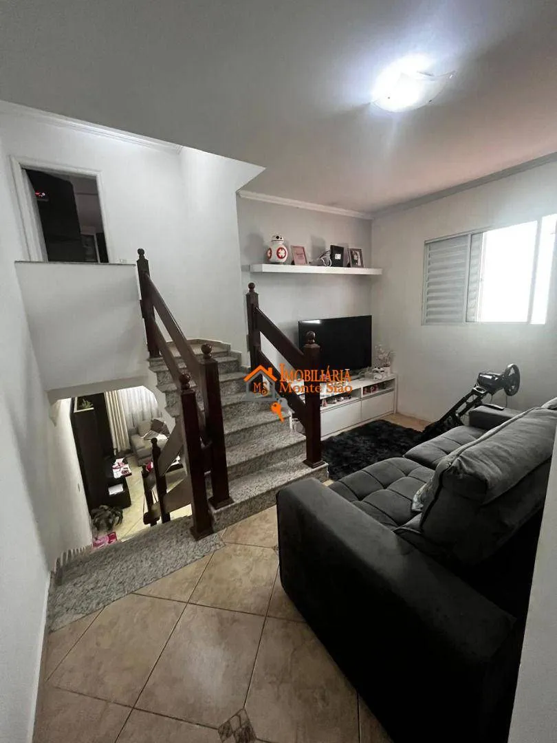 Imagem Sobrado com 3 dormitórios à venda, 125 m² por R$ 795.000,00 - Jardim Santa Clara - Guarulhos/SP