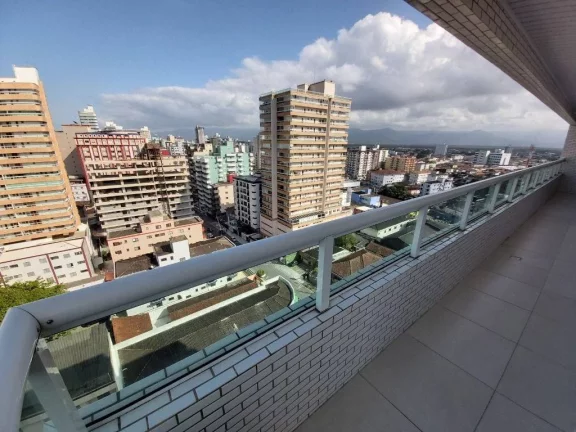 Imagem Apartamento com 3 dormitórios à venda, 121 m² por R$ 970.000 - Boqueiro - Praia Grande/SP