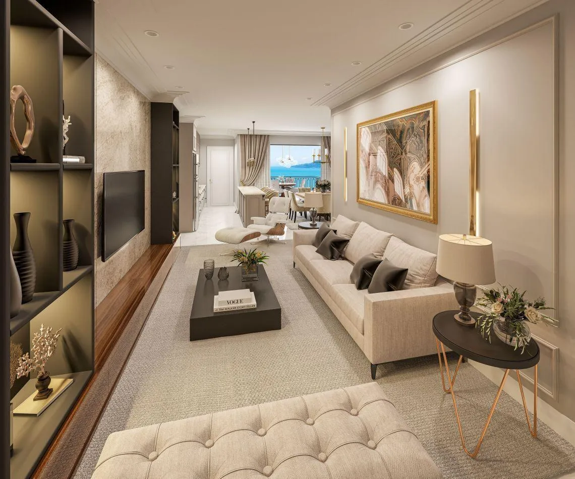 Imagem Apartamento com vista para o mar à venda com 130m2 por R$ 2.598.800,00