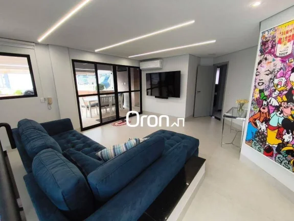 Imagem Cobertura mobiliada com 4 dormitórios à venda, 305 m² por R$ 2.300.000 - Setor Oeste - Goiânia/GO