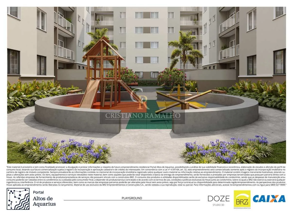 Imagem Apartamento à venda em São Pedro da Aldeia, com 2 quartos (1 suíte), 53,57m2