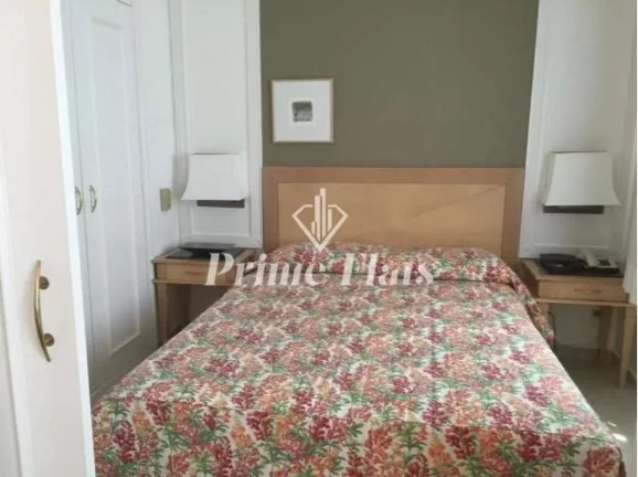 Imagem Flat disponível para locação no Hotel The Universe Paulista by Intercity, com 32,22m², 1 dormitório e 1 vaga