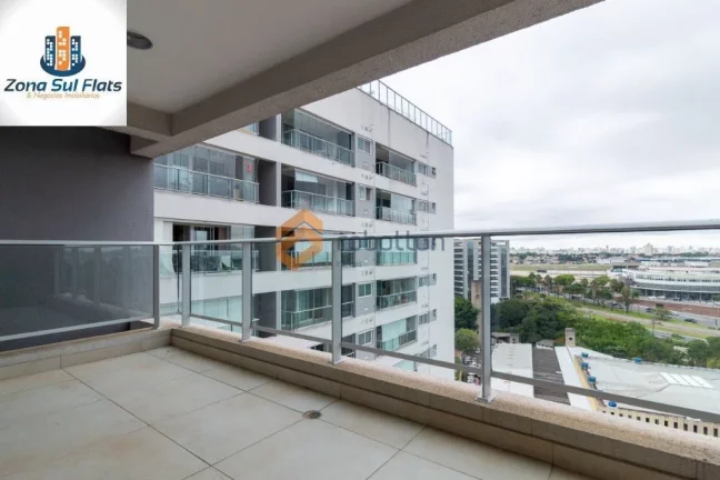 Imagem Apartamento Para Alugar No Campo Belo Com 1 Dormitório e 1 Vaga