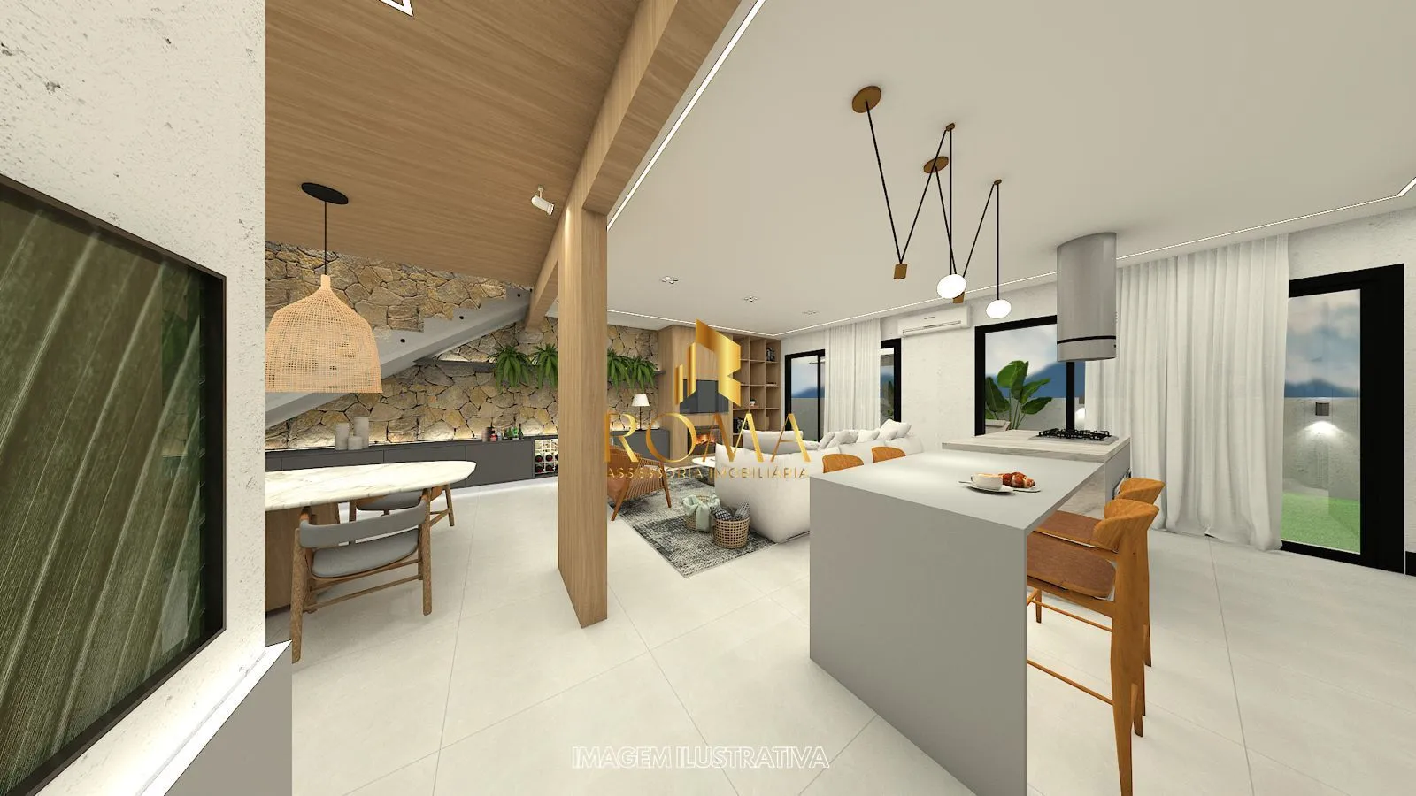 Imagem Casa em Condomínio 3 dormitórios à venda Camobi Santa Maria/RS