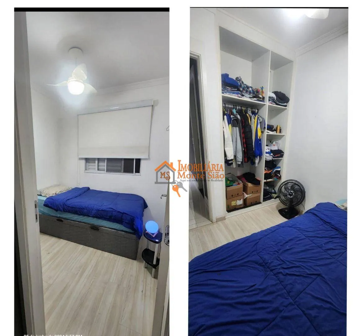 Imagem Apartamento com 3 dormitórios à venda, 54 m² por R$ 382.000,00 - Vila Venditti - Guarulhos/SP