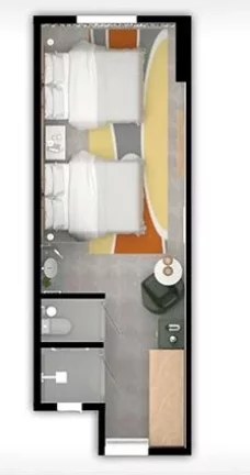 Imagem Hilton Garden - Apartamento à venda no bairro Meia Praia - Itapema/SC
