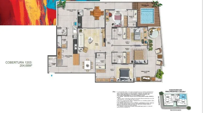 Imagem Apartamentos de Luxo no Ingá - 2 a 3 Vagas e Lazer Completo