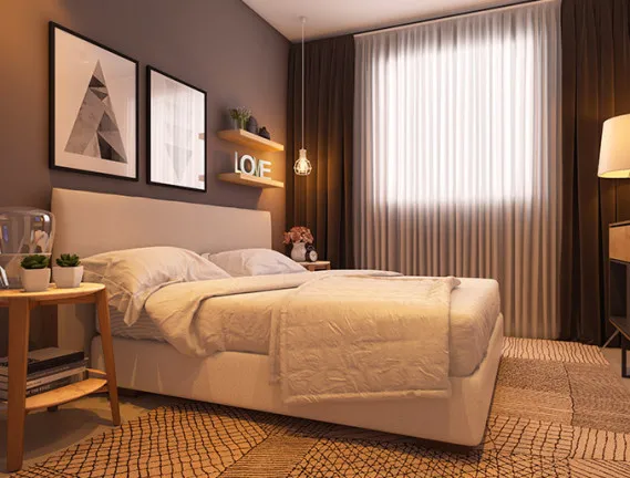 Imagem Apartamento com 2 Quartos à Venda, 56 m² em Cristo Rei - Içara