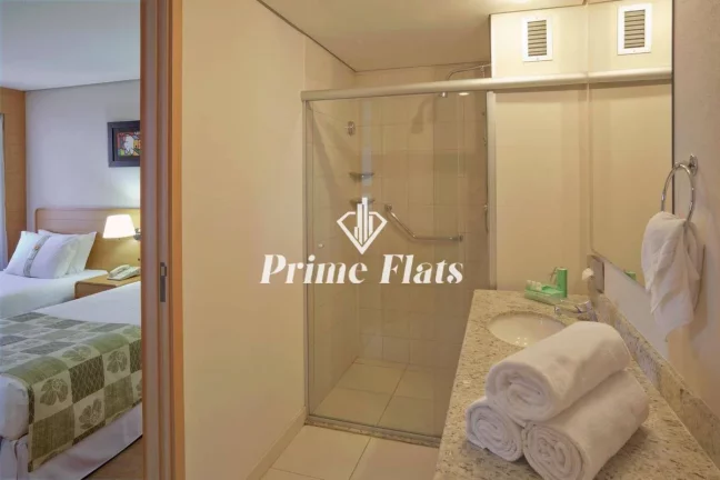 Imagem Flat disponível para venda no Holiday Inn Anhembi, com 26m², 1 dormitório e 1 vaga