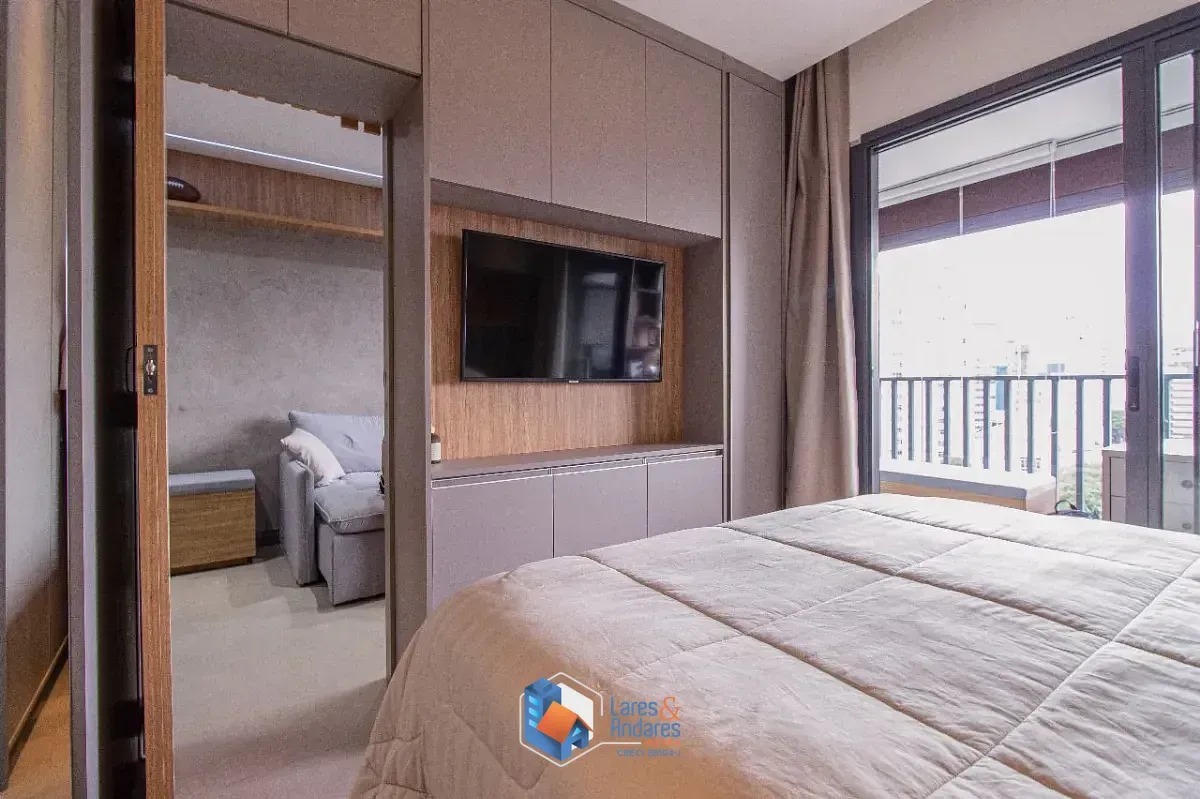 Imagem Apartamento para venda em Paraíso com 1 quarto, sendo 1 suíte, 39m²