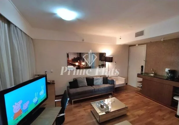 Imagem Flat disponível para venda no Meliá Ibirapuera, com 35m², 1 dormitório e 1 vaga