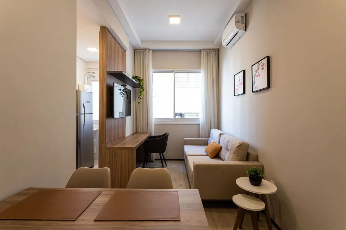 Imagem Apartamento com 1 Quarto para alugar, 35m² - Higienópolis