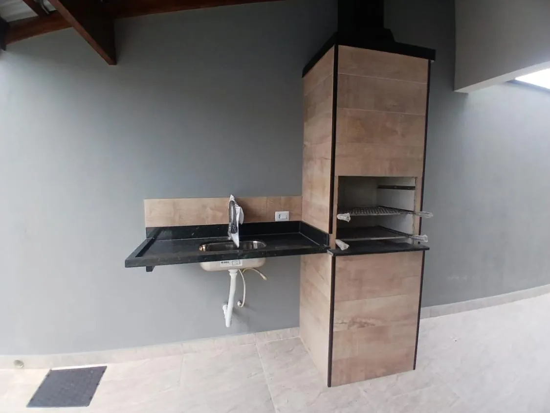 Imagem CASA NOVA COM PISCINA A 119 METROS DO MAR NO REGINA MARIA ITANHAÉM