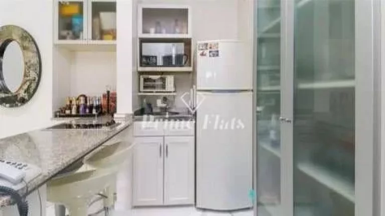 Imagem Flat disponível para venda no Madison Plaza Service no Jardim Paulista, com 35m², 1 dormitório e 1 vaga