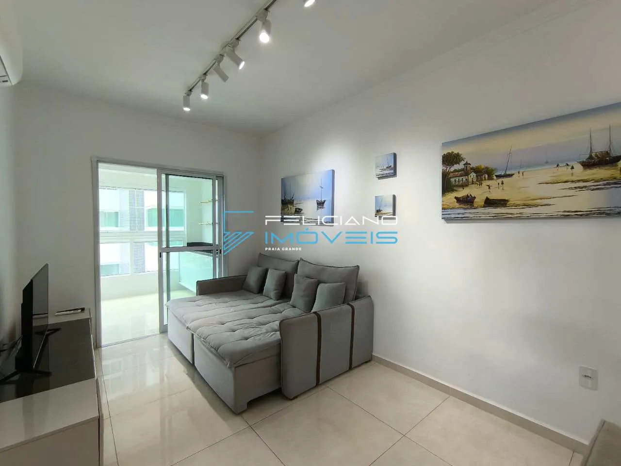 Imagem Apartamento com 2 quartos, Balneário Maracanã, Praia Grande - R$ 695 mil, Cod: 5907