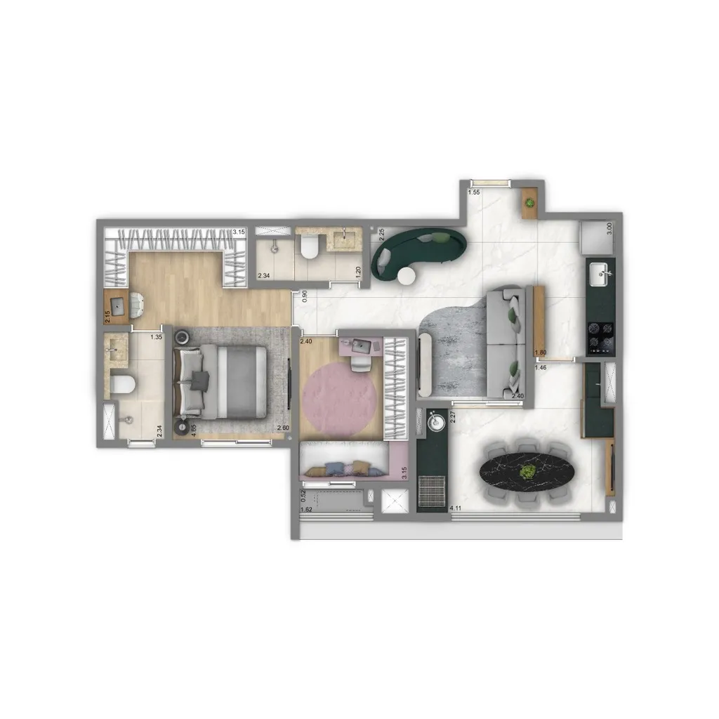 Imagem Living Duett Mooca - Living Duett Mooca