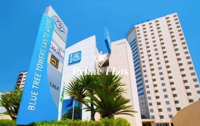 Imagem Flat disponível para venda no Blue Tree Towers All Suites Santo André, com 44m², 1 dormitório e 1 vaga de garagem