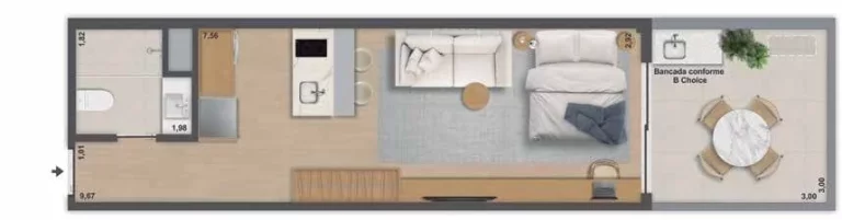 Imagem APARTAMENTO RESIDENCIAL em Rio de Janeiro - RJ, Ipanema