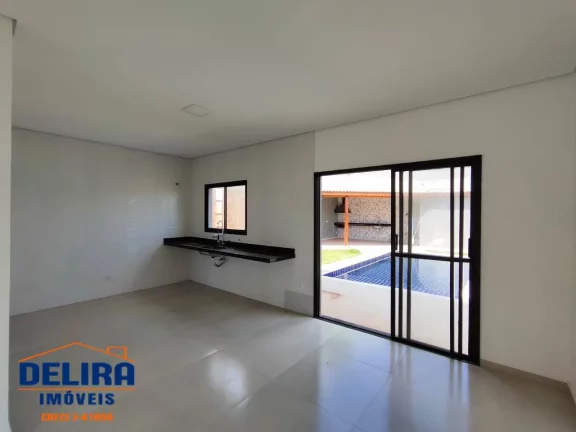 Imagem Casa com 3 Quartos, Piscina e Churrasqueira - Financiamento Bancário