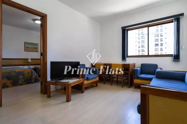 Imagem Flat disponível para venda no Edifício Paulista Park, com 35m², 1 dormitório e 1 vaga