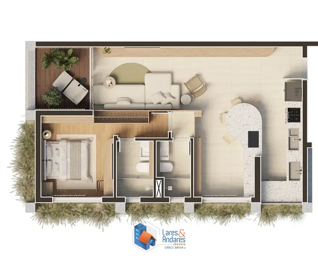 Imagem Apartamento para venda em Alto da Lapa com 2 quartos, sendo 1 suíte, 71m²