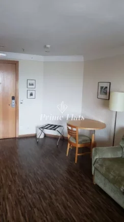 Imagem Flat disponível para locação no Green Place Ibirapuera, com 35m², 1 dormitório e 1 vaga