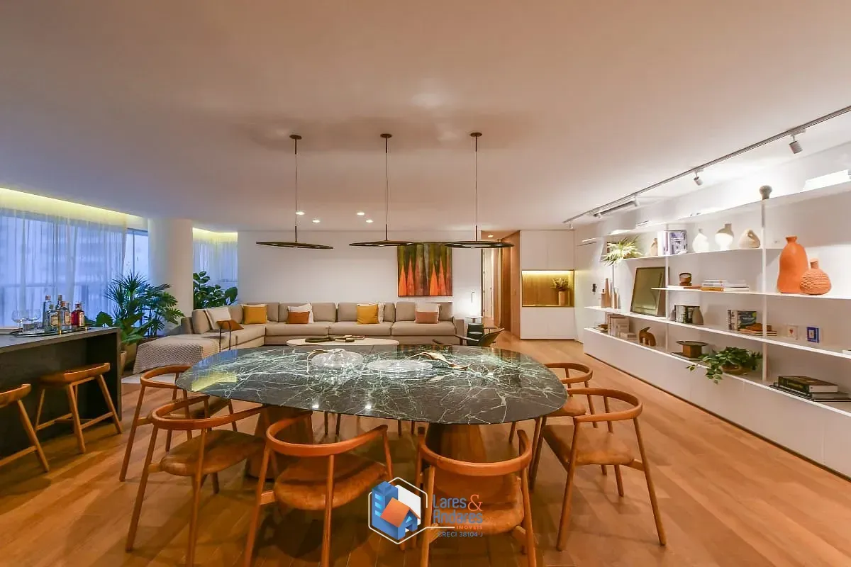 Imagem Apartamento para venda em Brooklin com 3 quartos, sendo 3 suítes, 213m²